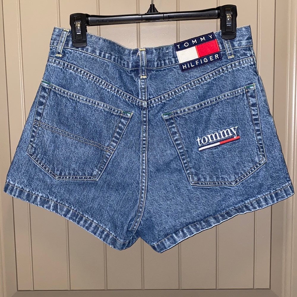 Vtg Tommy Hilfiger Denim Shorts